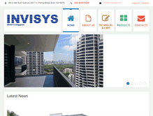 Tablet Screenshot of invisystech.com